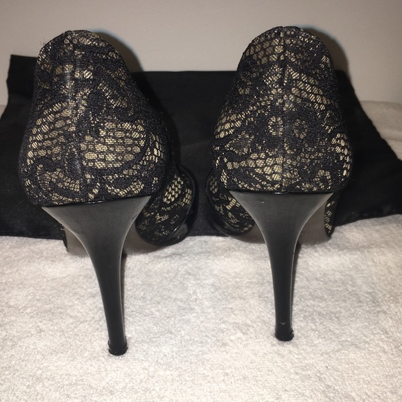 FENDI BLACK PUMPS SIZE 37.5 - Picture 6 of 8